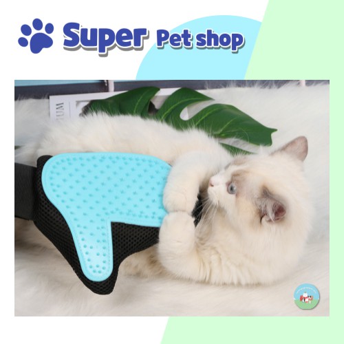 (M13) Găng tay chải lông mèo