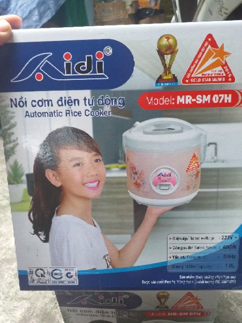 Nồi cơm điện AIDI 1 lít