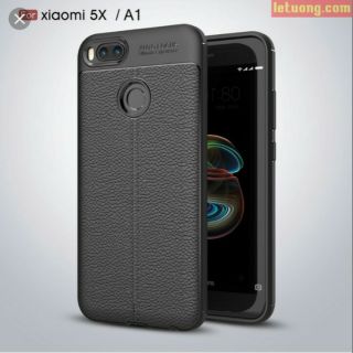 Ốp lưng dẻo vân da Auto Focus cho xiaomi mi 5x/miA1