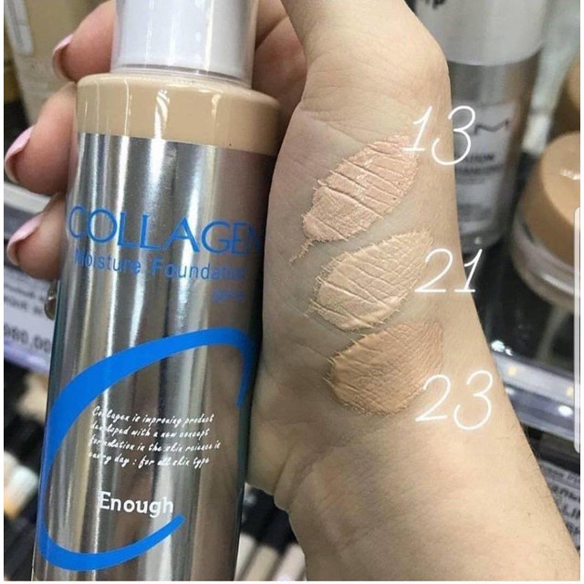 Kem Nền Enough Collagen Moisture Foundation 100ml - phù hợp cho tất cả các loại da