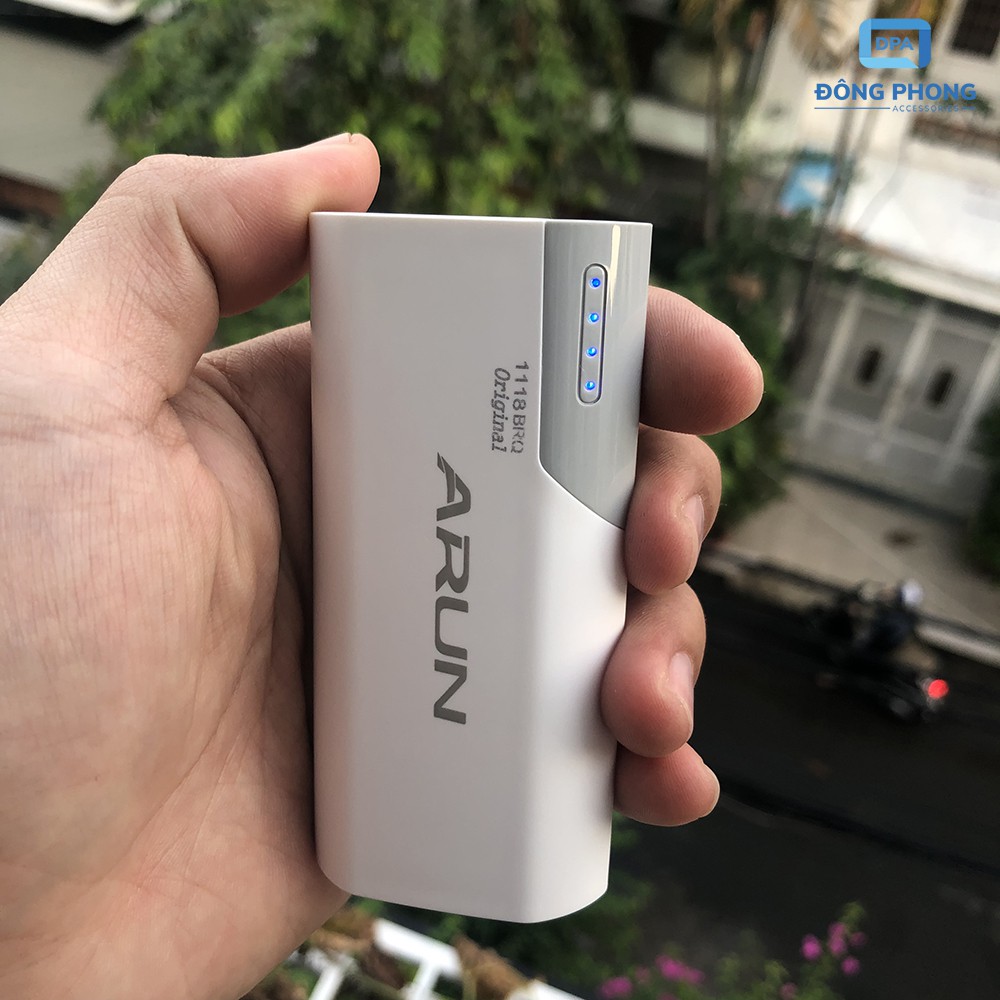 Pin Sạc Dự Phòng Arun 5600mAh Version 2 Chính Hãng