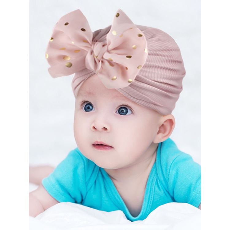 Mũ nồi màu trơn mềm mại co giãn tốt dành cho trẻ em từ 0- 4 tuổi