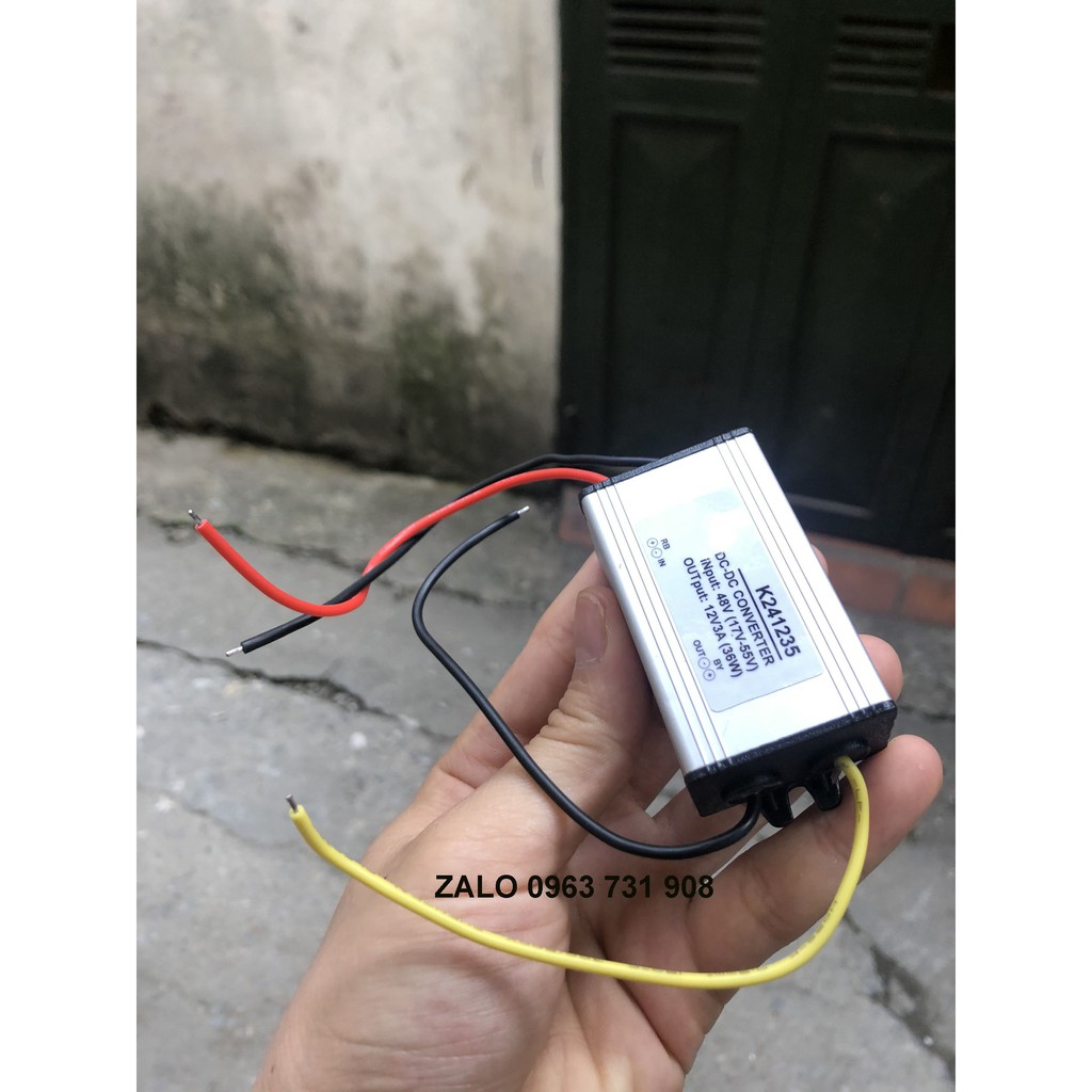 Bộ mạch hạ áp 48v xuống 12v 3a 36w