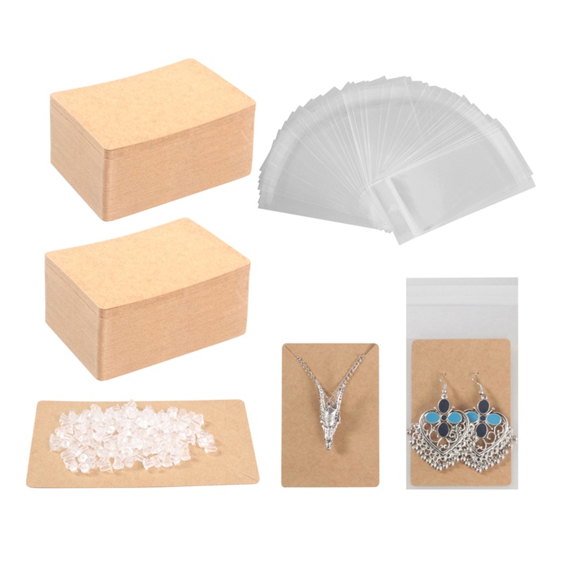 Flgo Thẻ Để Bao Bì Bông Tai / Thẻ / Bông Tai Phía Sau Trang Sức