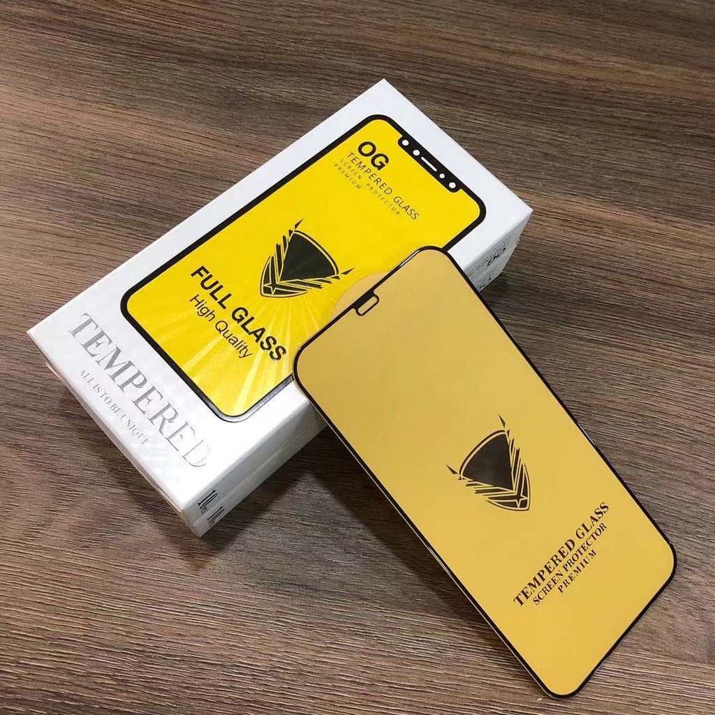 Kính Cường Lực Toàn Màn Hình Chuyên Dụng Cho Iphone 13 12 Mini 8 7 6S 6 Plus