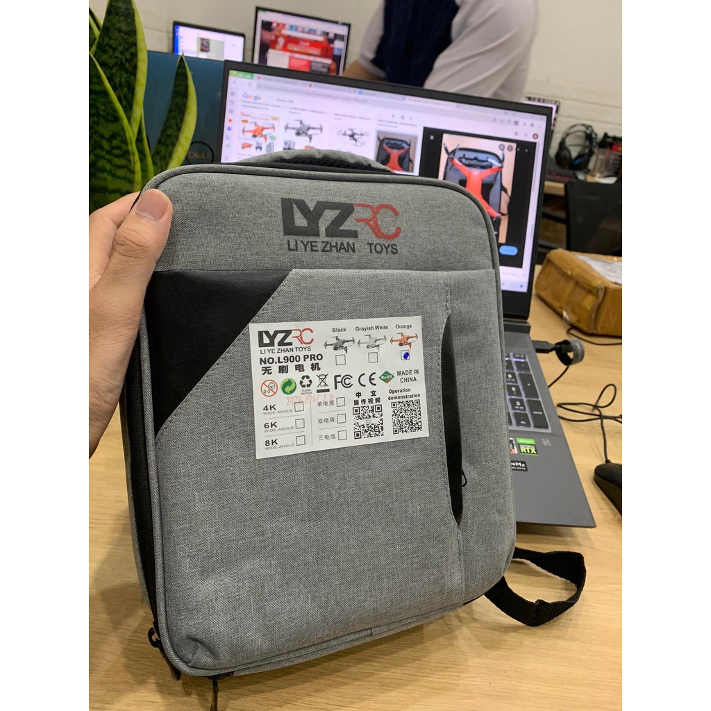 🔥Tặng kèm Pin🔥Flycam L900 PRO SE 2 Camera 4K Cảm Biến Tránh Vật Cản-Thời Gian Bay 25 Phút Bay xa 2000m-Định vị GPS