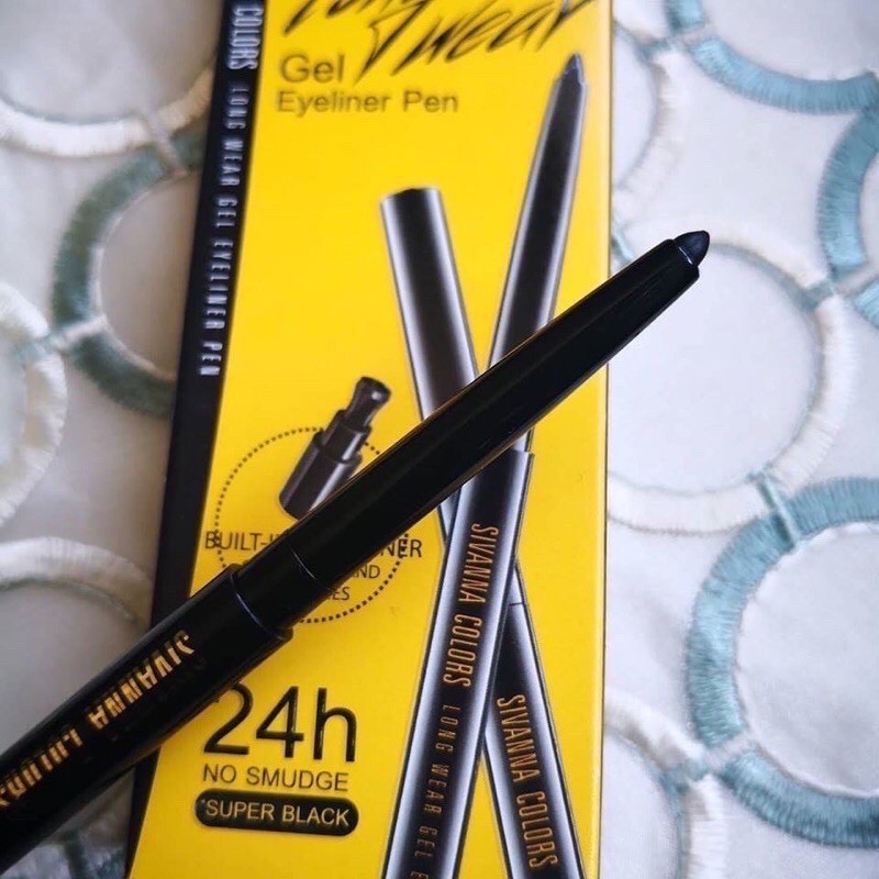 Chì Kẻ Mắt SIVANNA COLORS Long Wear Gel Eyeliner Pen | BigBuy360 - bigbuy360.vn