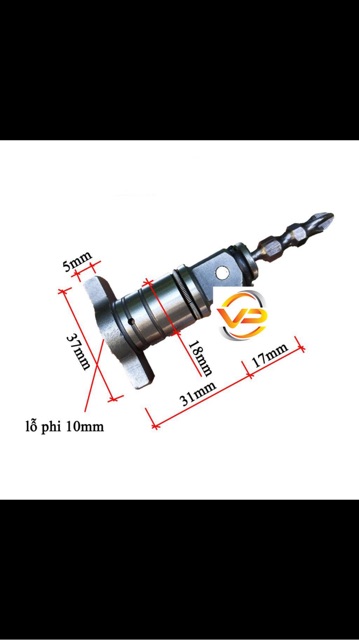 Đầu Trục 1/2 thay thế
