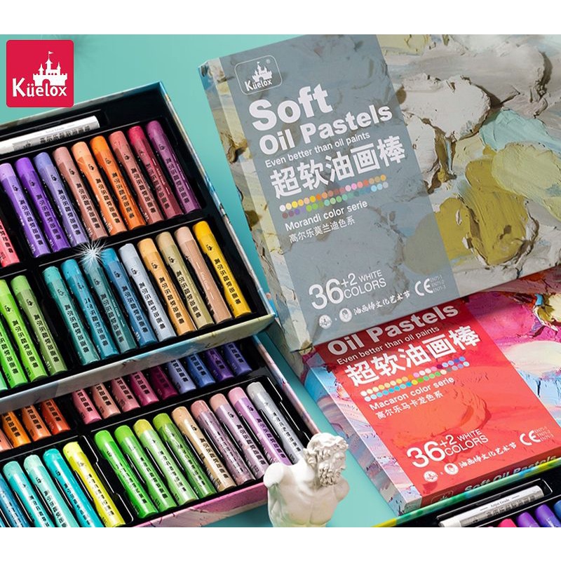 |ORDER| HỘP 48 + 4 MÀU SÁP DẦU KUELOX CÁC TÔNG