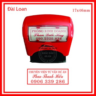 Khắc dấu 3 dòng, dấu shop. dấu cá nhân, dấu đóng tờ rơi