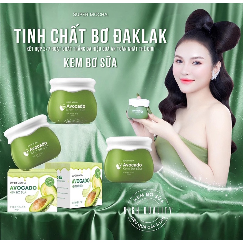 Kem Body Bơ Sữa Mocha hộp 200g