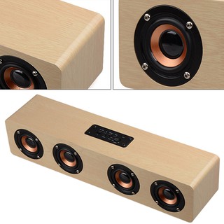 Loa Bluetooth Hifi 12w Họa Tiết Vân Gỗ