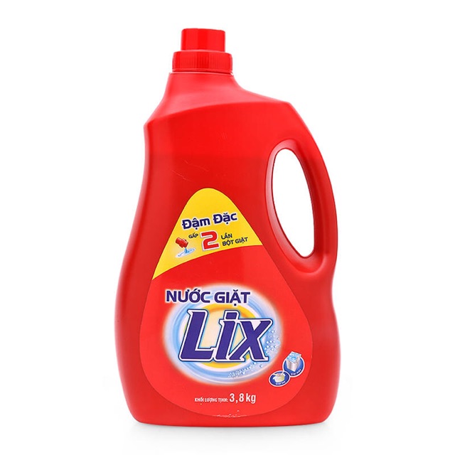 Nước giặt đậm đặc Lix 3,8kg