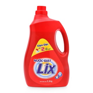 Nước giặt đậm đặc Lix 3,8kg