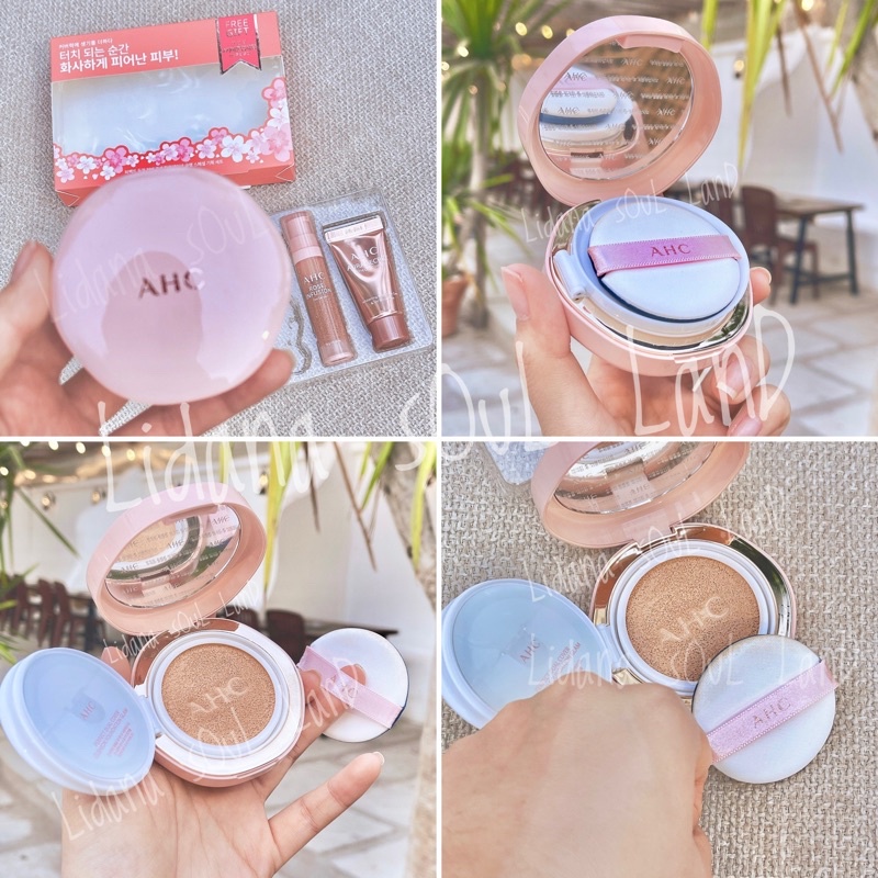 [HSD23] Set cushion phấn nước 3 món AHC Aura Secret Hàn Quốc