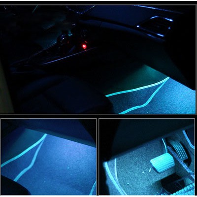 Bộ đèn led 7 màu cảm ứng theo nhạc trên ô tô