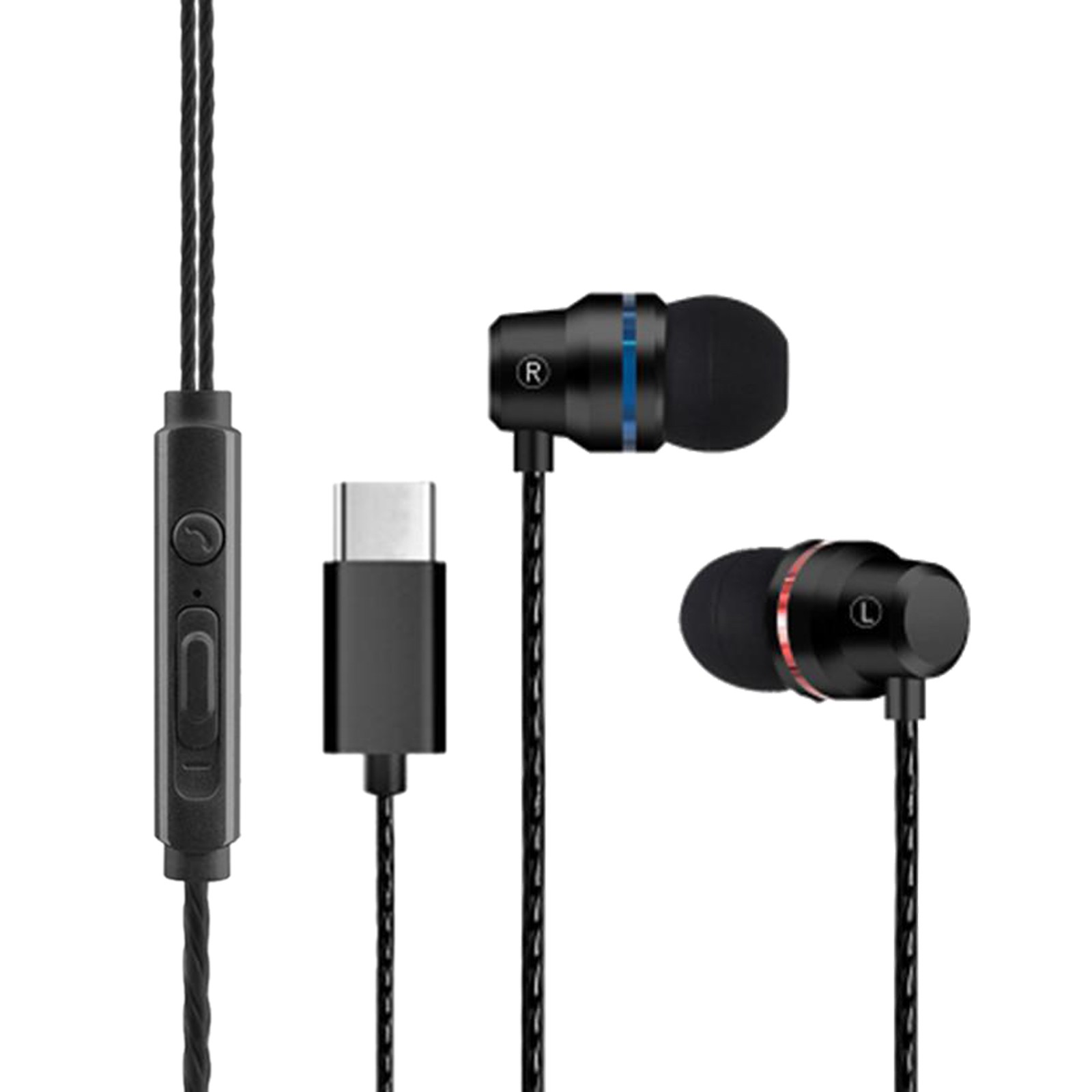 Tai Nghe In-Ear Có Dây Kết Nối Usb Loại C