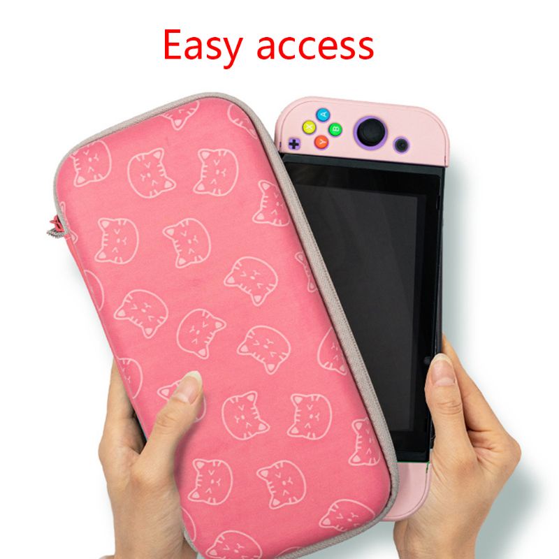 Túi Vỏ Cứng Gọn Nhẹ Bảo Vệ Máy Chơi Game Switch Console