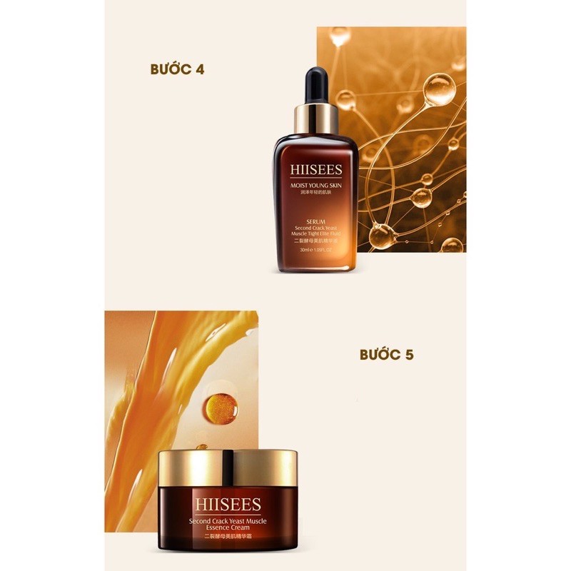 Bộ Dưỡng Trắng Da Căng Bóng,Cấp Ẩm 6 món HIISEES nội địa trung chính hãng | BigBuy360 - bigbuy360.vn