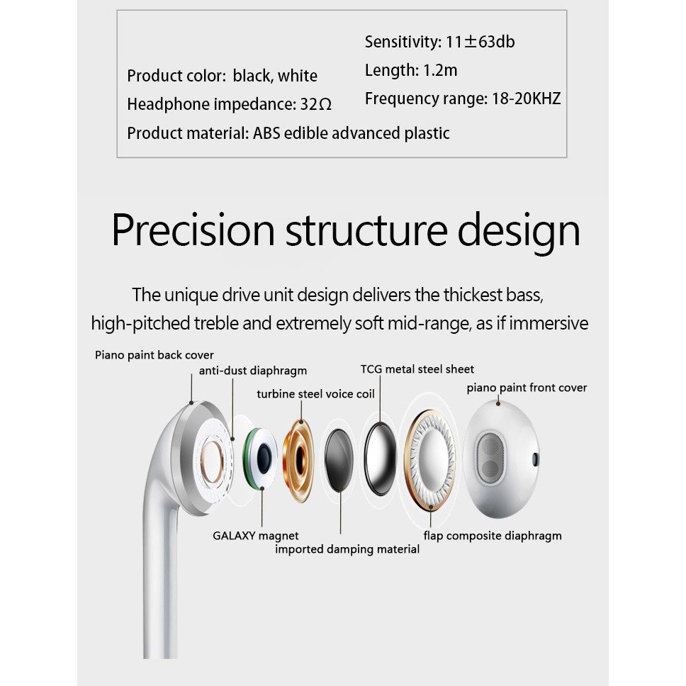 Tai Nghe Nhét Tai Jack 3.5mm Giảm Tiếng Ồn Chuyên Dụng Cho Điện Thoại / Pc