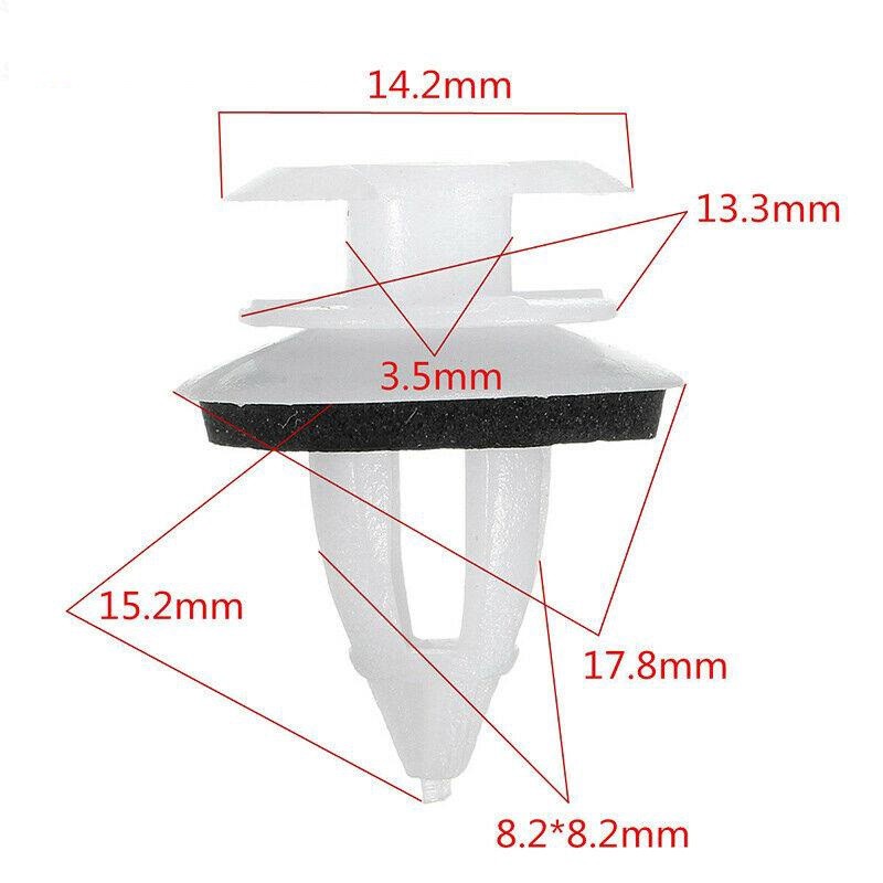 Đinh tán, Chốt vít nhựa dùng cho xe hơi BMW E34 E36 E38 E39 E46 M3 M5 Z3 X5 - Future Autoparts