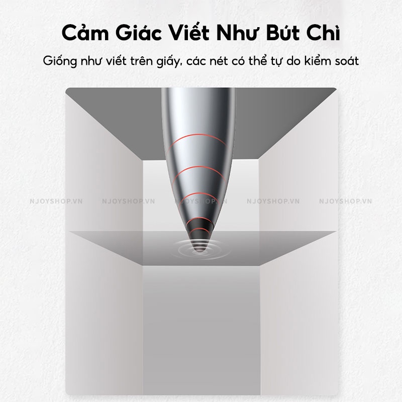 Bút Cảm Ứng Stylus Baseus Square Line Capacitive Chuyên Dụng Dành Cho Máy Tính Bảng Tablet Njoyshop