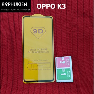 Dán cường lực phủ màn hình Oppo K3