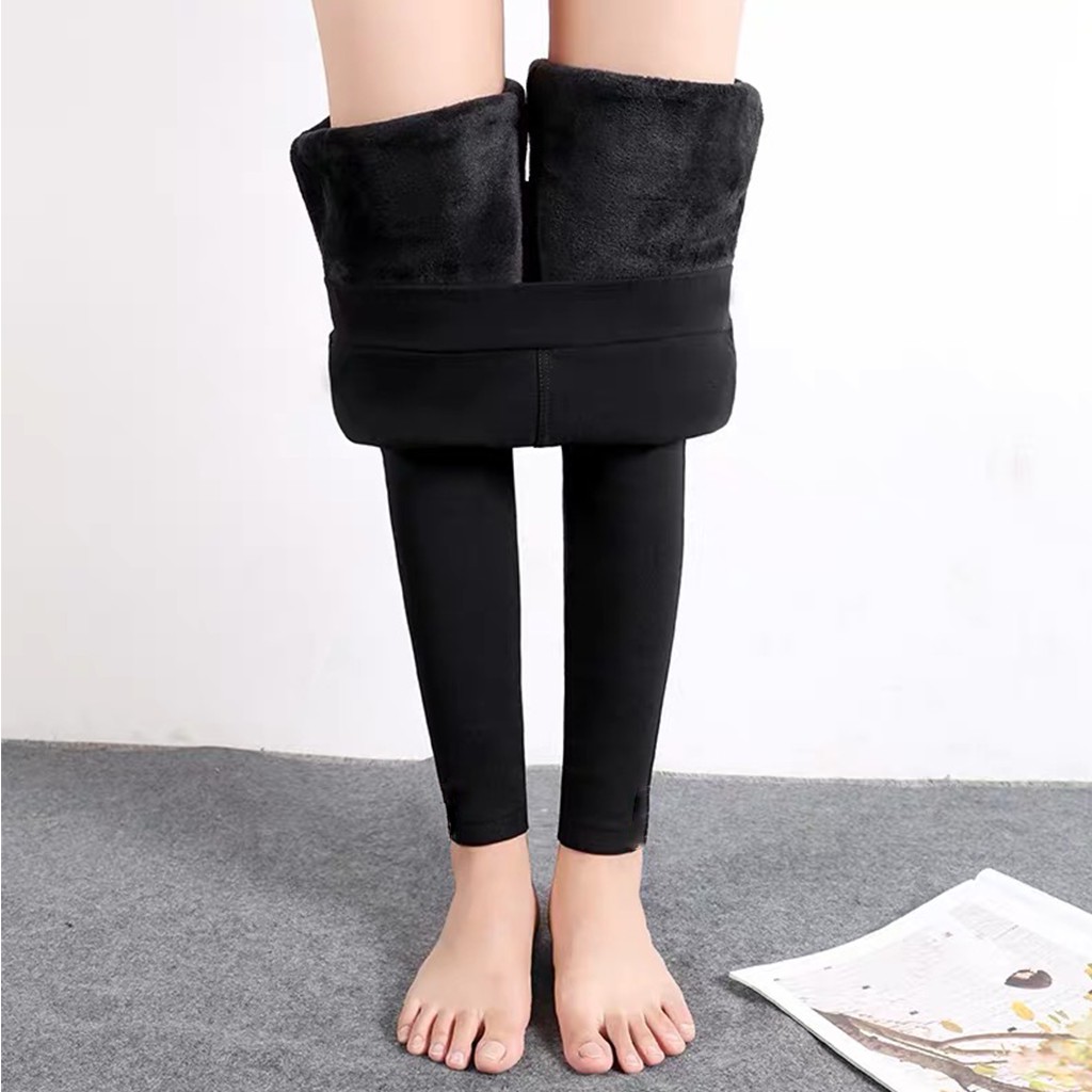 Quần Legging Lót Lông Siêu Ấm Siêu Bền