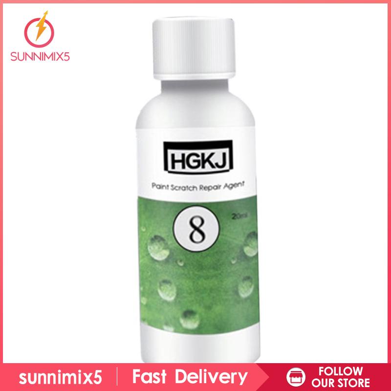 Bộ 8 Dung Dịch Đánh Bóng Đèn Pha Xe Hơi 20ml