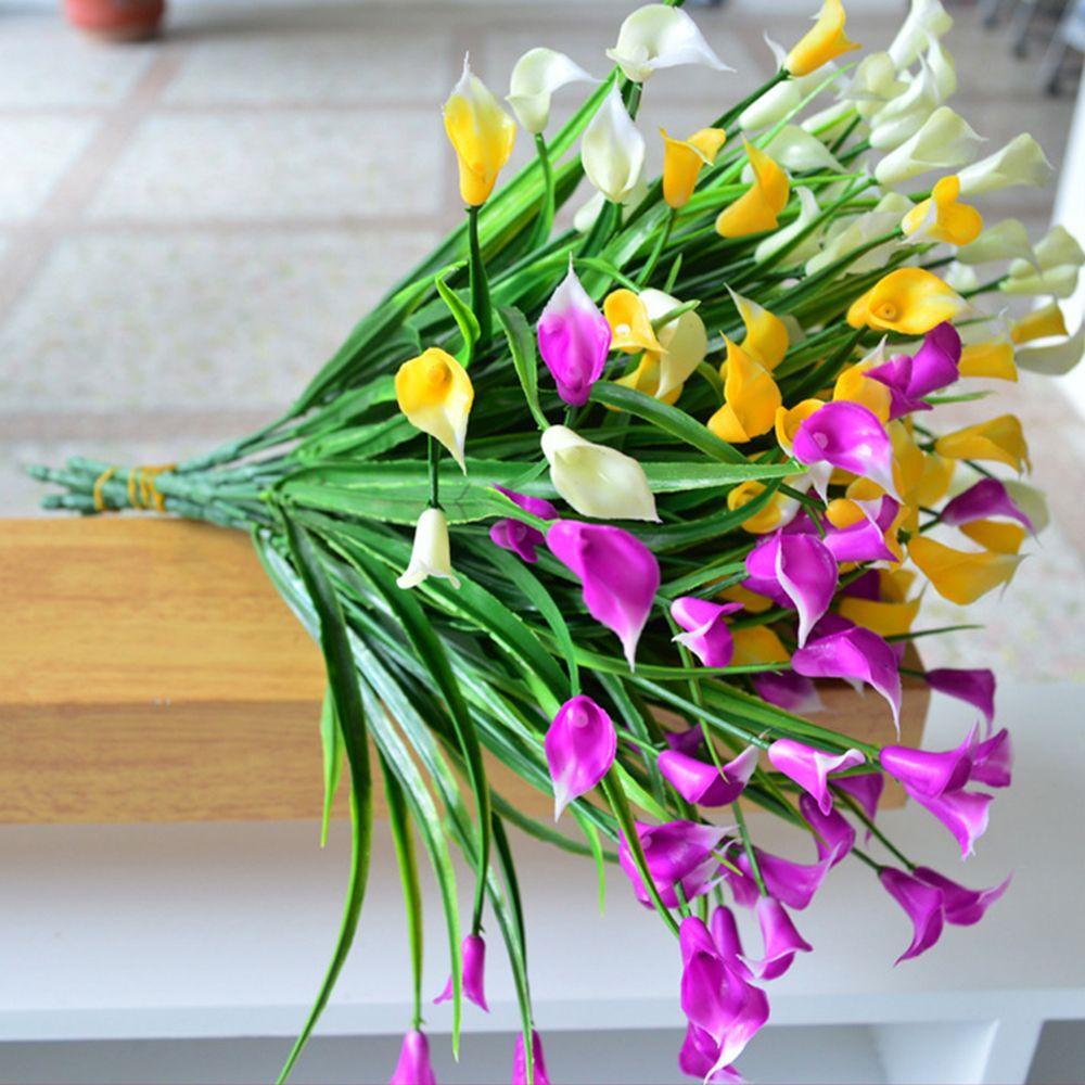 Hoa Calla Giả Trang Trí Bể Cá