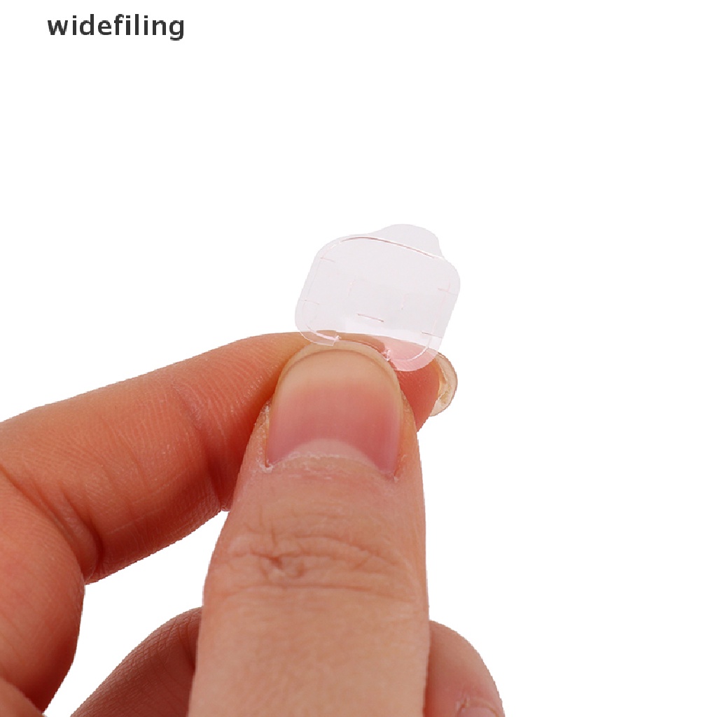 Set 5 Tờ 120 Miếng Dán Móng Tay Giả Trong Suốt Siêu Mỏng