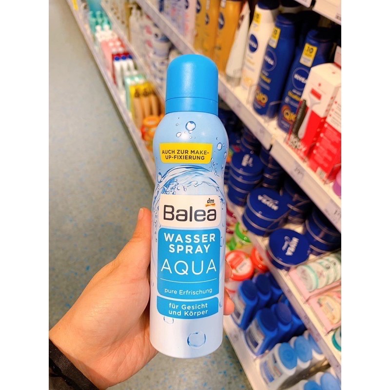 Xịt khoáng Balea 150ml – Mẫu mới – Nội địa Đức