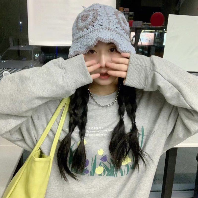 NRVP Mới Áo Thun Tay Dài Dáng Rộng In Chữ Phong Cách Hàn Quốc 2023