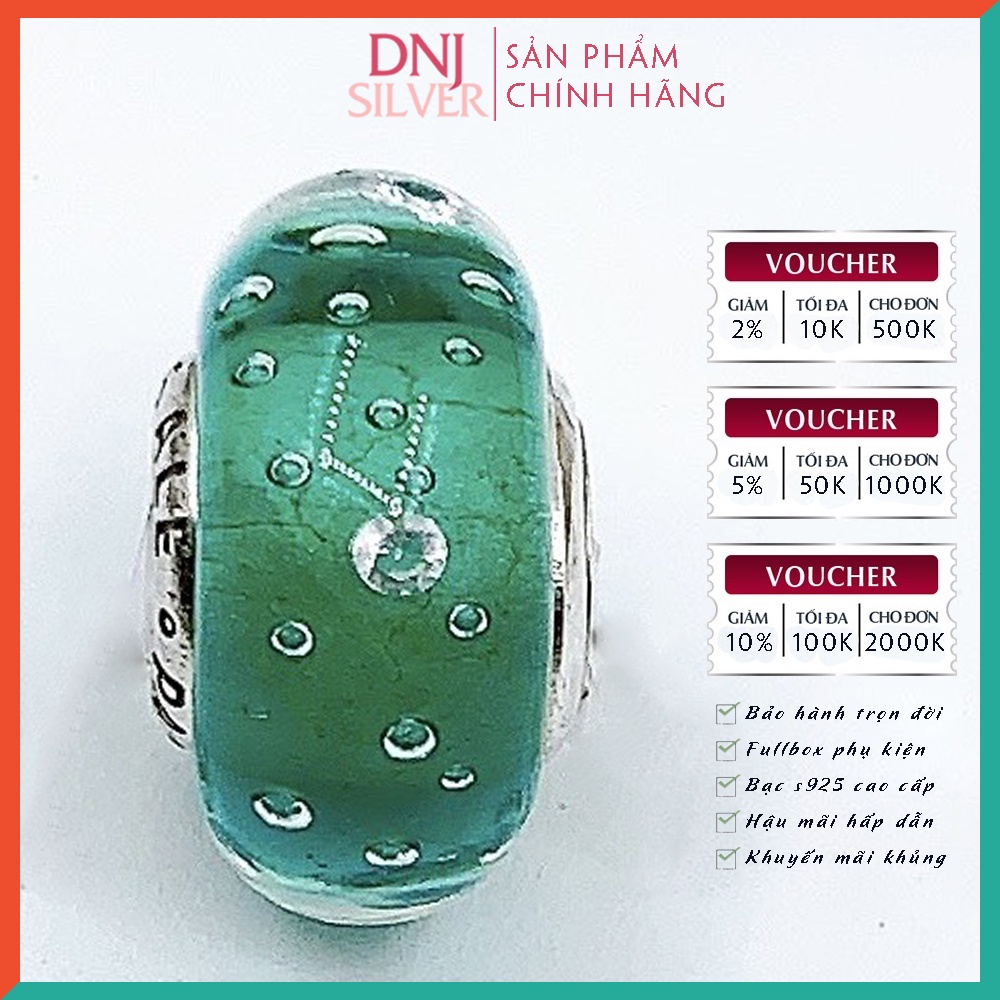 [Hàng cao cấp] Vòng tay bạc 925 cao cấp - Vòng tay charm bạc Lucky Twinkle, may mắn trong tình yêu, sự nghiệp - DNB026