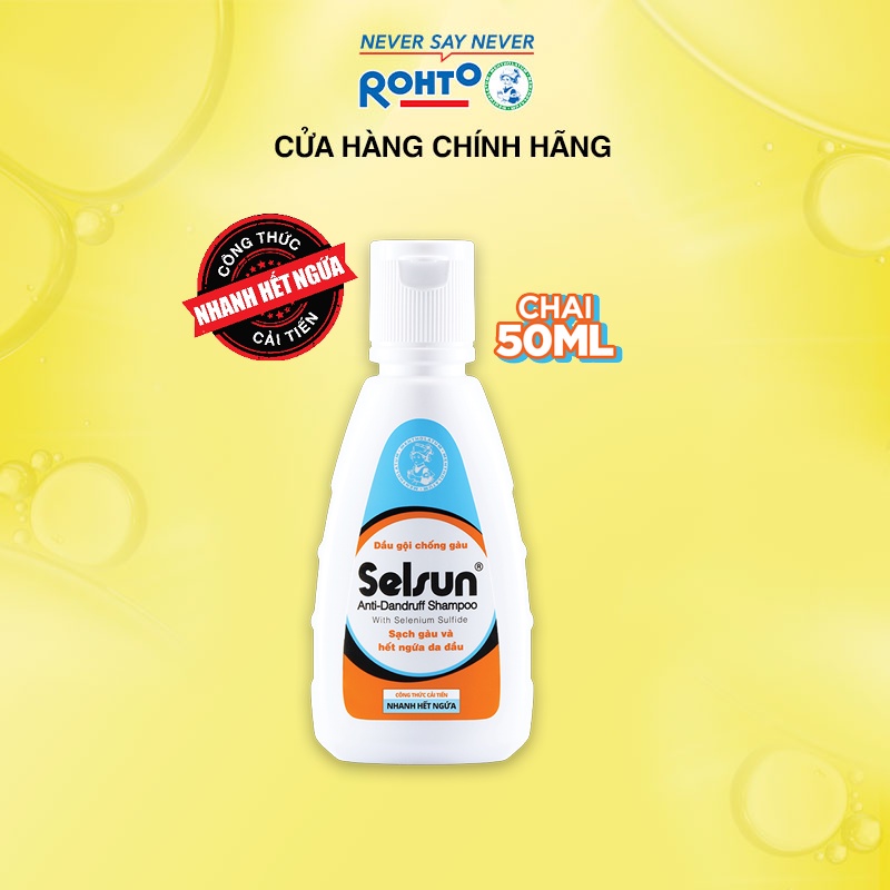 [Mã FMCGMALL -8% đơn 250k] Dầu gội chống gàu Selsun 50ml