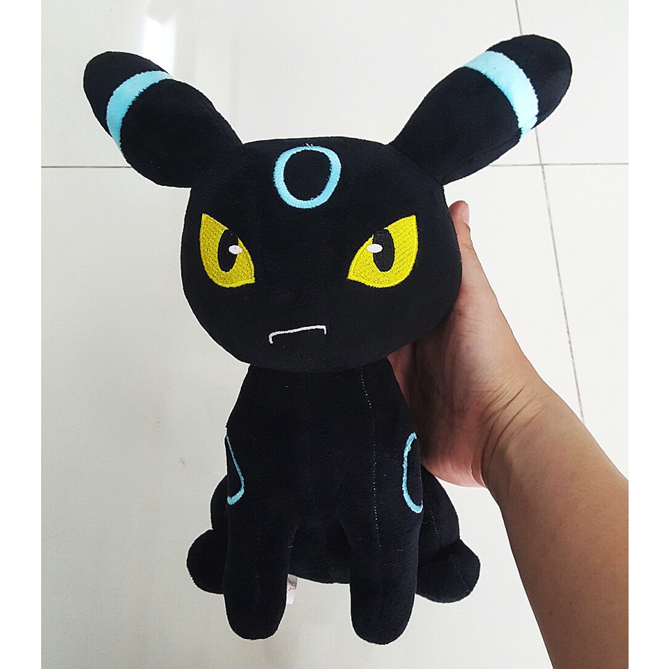 GẤU BÔNG POKEMON EEVEE UMBREON SHINY NGỒI (30 CM)