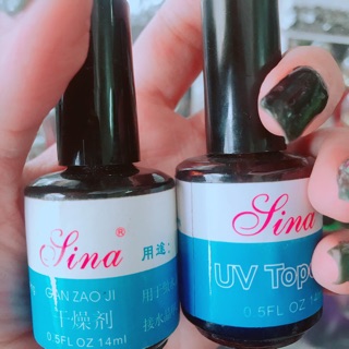 Cặp base top sơn gel hiệu sina hàng chuẩn giá 105k/ cặp