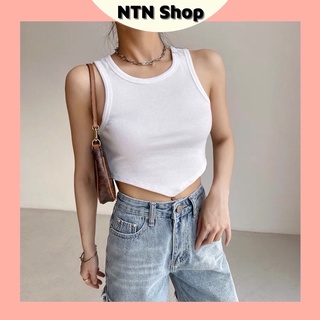 ÁO BALO BASIC NỮ LAI NHỌN THUN GÂN CO DÃN (alch).
