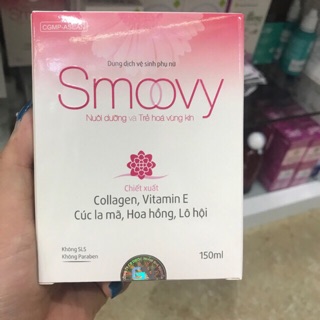 Dung dịch vệ sinh phụ nữ Smoovy 150 ml