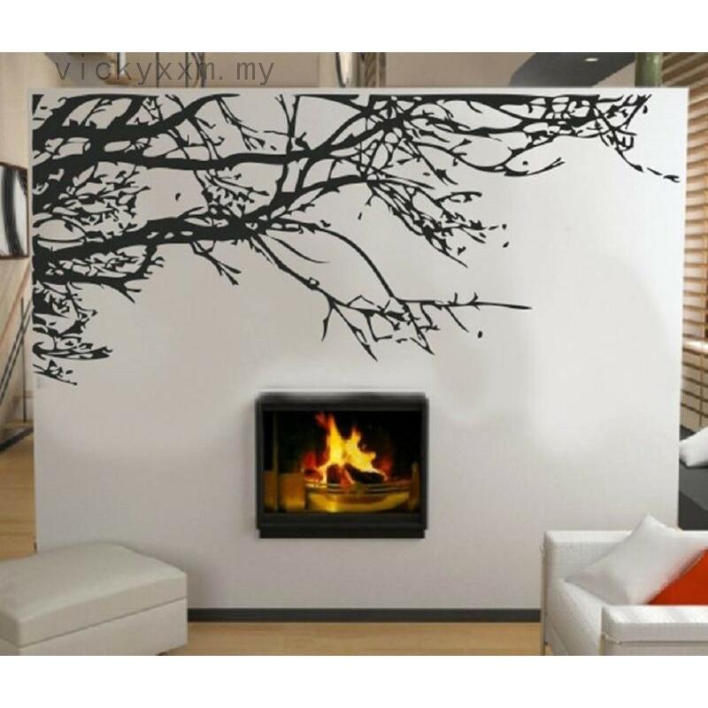Miếng Dán Tường PVC Hình Cành Cây