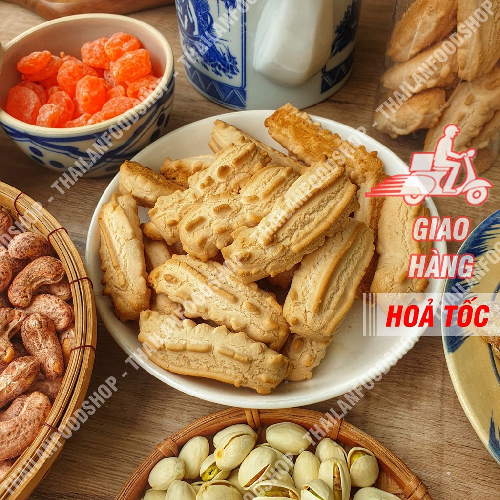 Bánh Gai Ổi (Bánh Men - Giòn Tan) Lon 200Gram