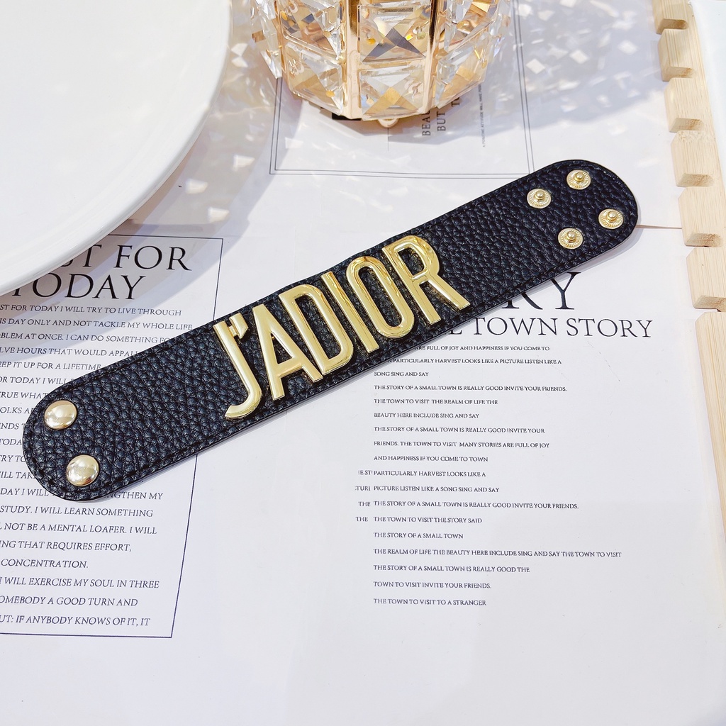 Vòng Tay Da Bản To Cao Cấp - MS01