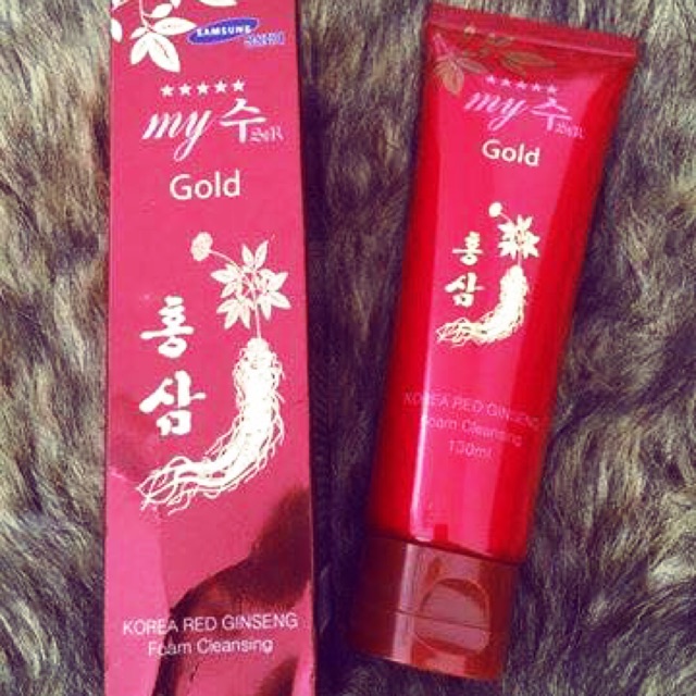 Sữa rửa mặt Sâm đỏ