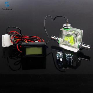 Máy bơm nước kèm nhiệt kế ba kiểu có đèn LED đầu nối G1/4
