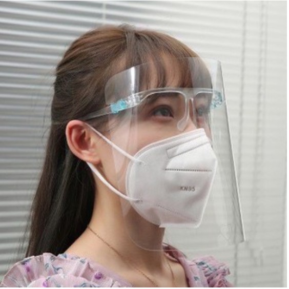 Face Shield Kính Chống Giọt Bắn Bảo Hộ Chống Dịch [KHẨU TRANG NHỰA DẺO]