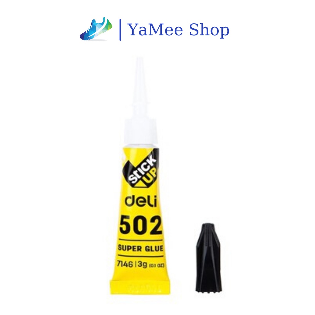 Keo dán giày 502 Deli 7146 3gam