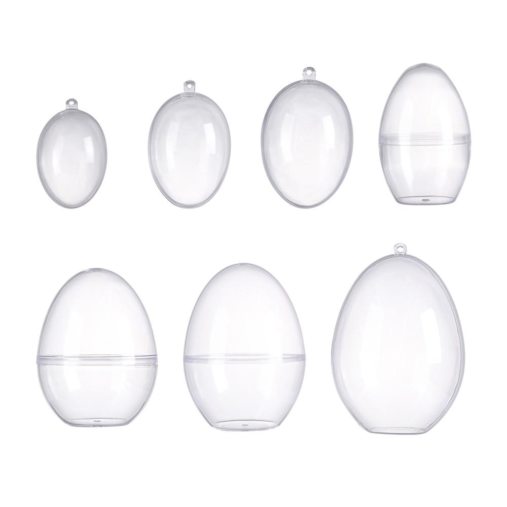 Bộ 5 Quả Trứng Phục Sinh Trong Suốt Dùng Trang Trí