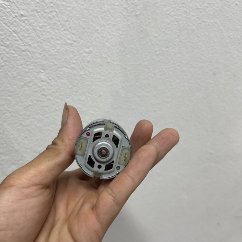 Motor thay thế máy khoan Pin DC RS550 21V 19000rpm, Motor 550 12 răng 21V - Động cơ máy khoan pin