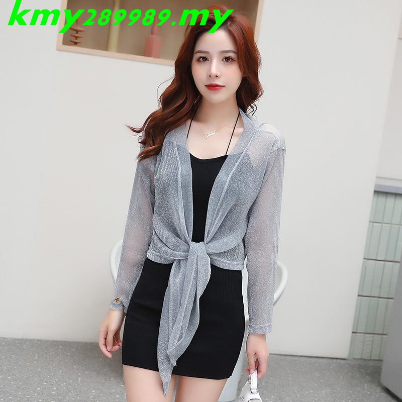 Áo Khoác cardigan Bằng nylon Ren Mỏng Chống Nắng size Lớn MM Cho Nữ | BigBuy360 - bigbuy360.vn