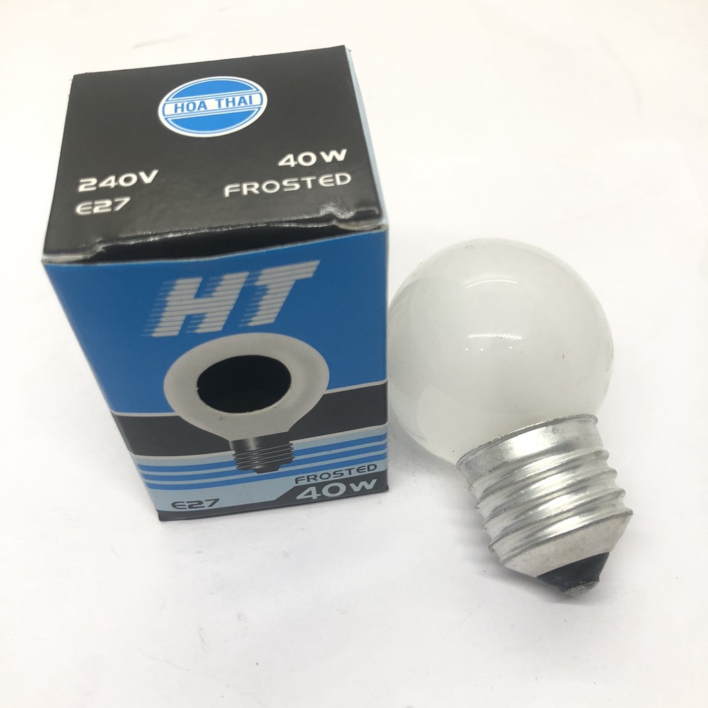 Bóng chanh đục sợi đốt 40W E27 Hòa Thái  - Điện Việt